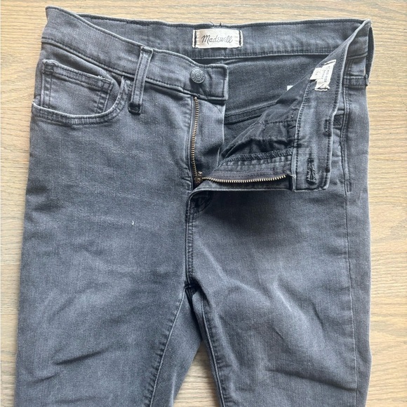 Madewell 9" Mid-Rise Skinny Jeans Grey Womens size 26 - Picture 6 of 9